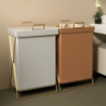 Collapsible Laundry Hamper Foldable Laundry Basket for Home Dirty Clothes Storage