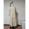 Spring New Arrivals Cotton Linen Women Loose Maxi Dress