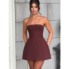 Summer New Sexy Street Style Lace Camisole High Waist A-Line Dress
