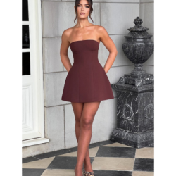 Summer New Sexy Street Style Lace Camisole High Waist A-Line Dress