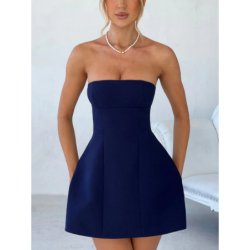 Summer New Sexy Street Style Lace Camisole High Waist A-Line Dress
