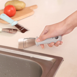 2 pcs Stainless Steel Ice Box Ice Scraper Freezer Cleaning Tool Ice Shovel Frost Removal Scraper