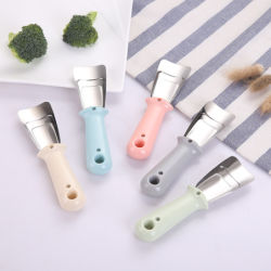 2 pcs Stainless Steel Ice Box Ice Scraper Freezer Cleaning Tool Ice Shovel Frost Removal Scraper