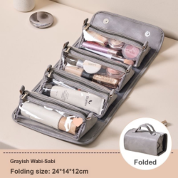  Large Capacity Storage Bag for Women's Handheld Travel Outdoor Portable 4-in-1