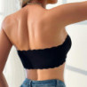 2 pcs Exclusive Front Closure Seamless Strapless Gown for Girls with Wave Edge Bra