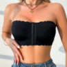 2 pcs Exclusive Front Closure Seamless Strapless Gown for Girls with Wave Edge Bra